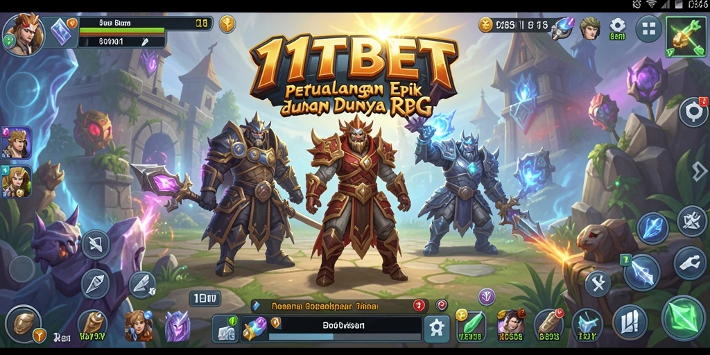 Gameplay seru 11TBET dengan pertarungan epik dan karakter unik.