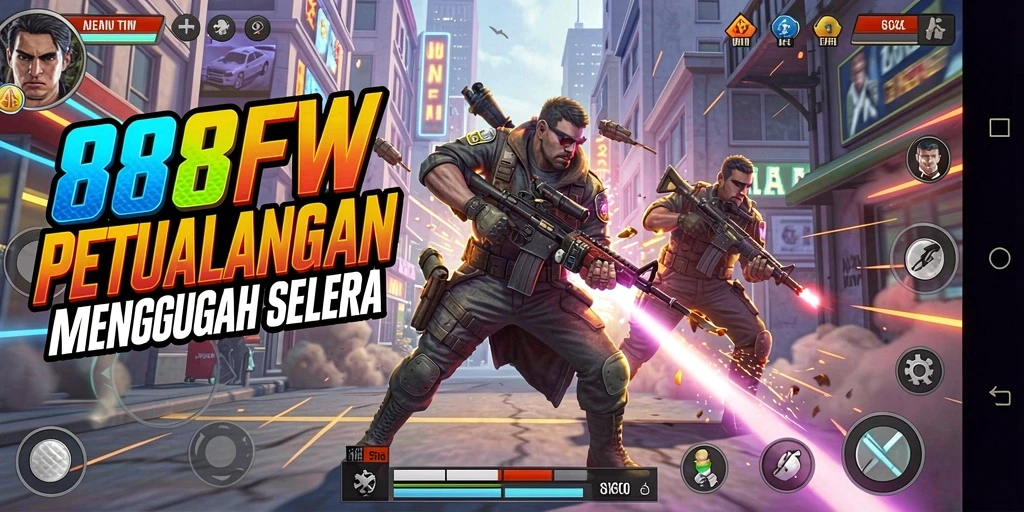 Tampilan utama gameplay ARPG yang seru dan mendebarkan.