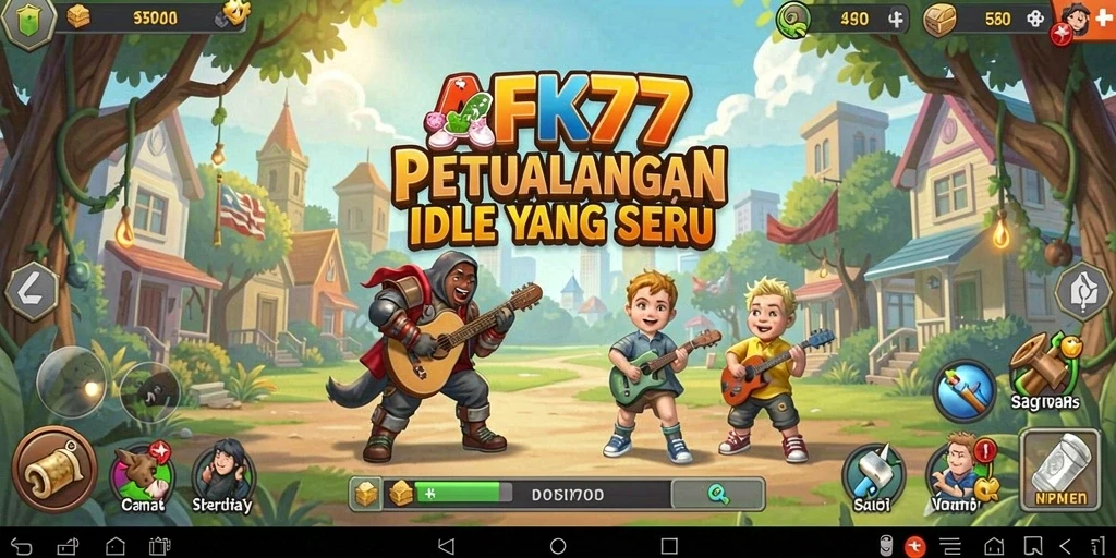 Tampilan menarik dari gameplay <strong>AFK77</strong> yang menyenangkan.