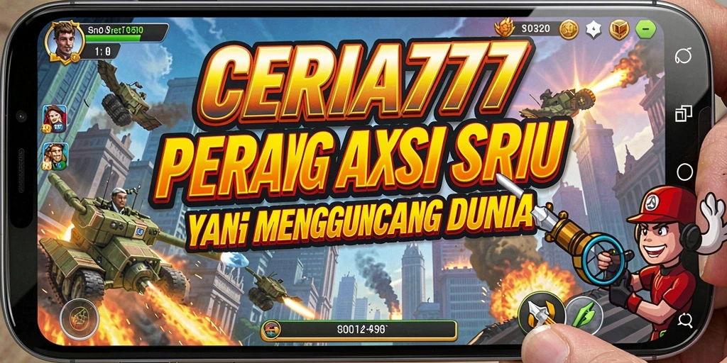 Tampilan seru aksi pertempuran dalam CERIA777 yang menegangkan.