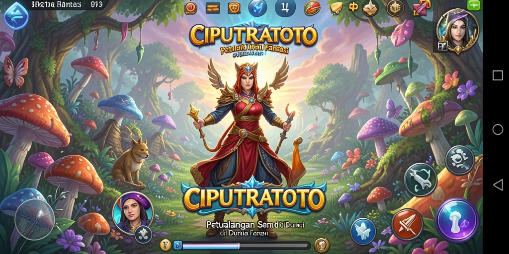 Tampilan gameplay yang mengasyikkan dalam petualangan di CIPUTRATOTO.