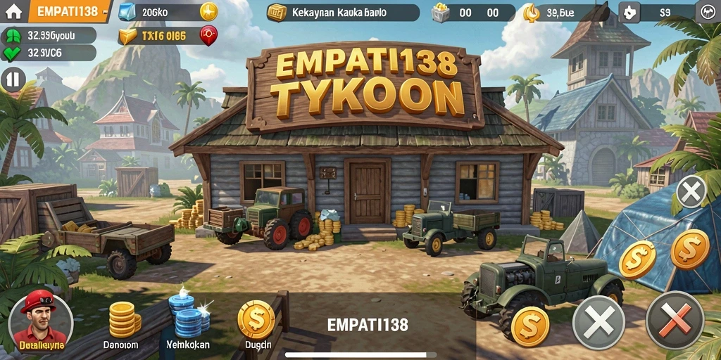 Tampilan gameplay menarik dalam <strong>EMPATI138</strong> yang menunjukkan strategi Tycoon.