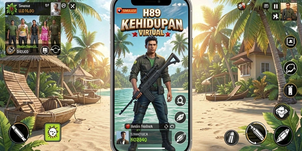 Tampilan gameplay H89 yang menarik dan interaktif.