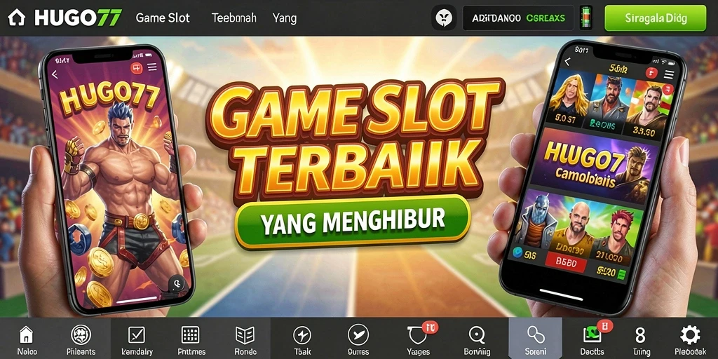 Gameplay menarik HUGO77 dengan berbagai slot yang menantang.