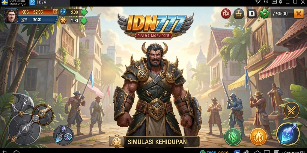 Gameplay menarik dari IDN777 menampilkan simulasi kehidupan yang realistis.