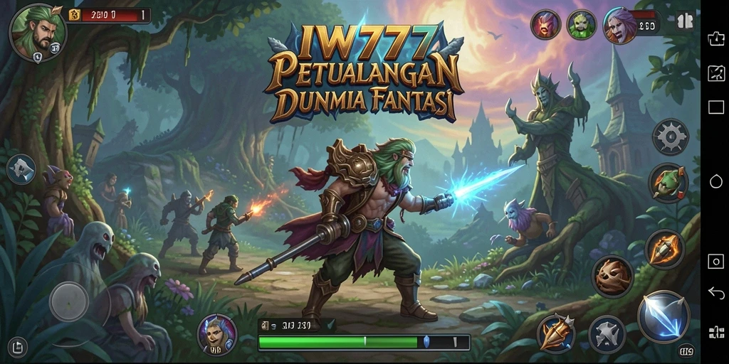 Menggambarkan aksi seru dalam petualangan IW777.