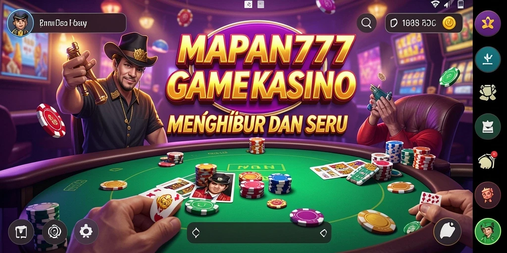Tampilan gameplay seru dengan grafis menarik di MAPAN777.