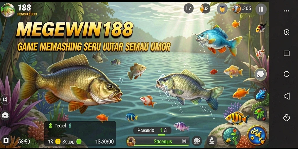 Tangkapan ikan besar dalam gameplay MEGEWIN188.