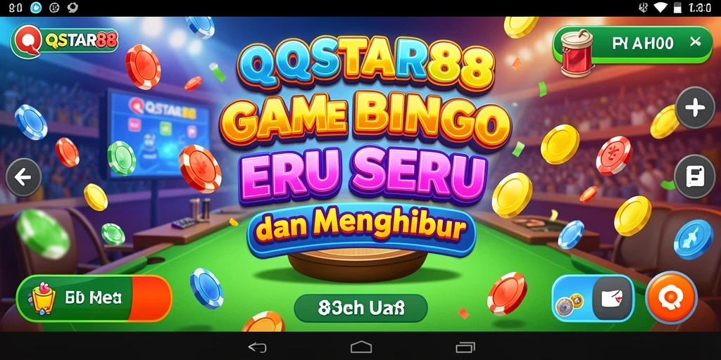 Tampilan gameplay seru dalam QQSTAR88 dengan banyak pemain bingo.