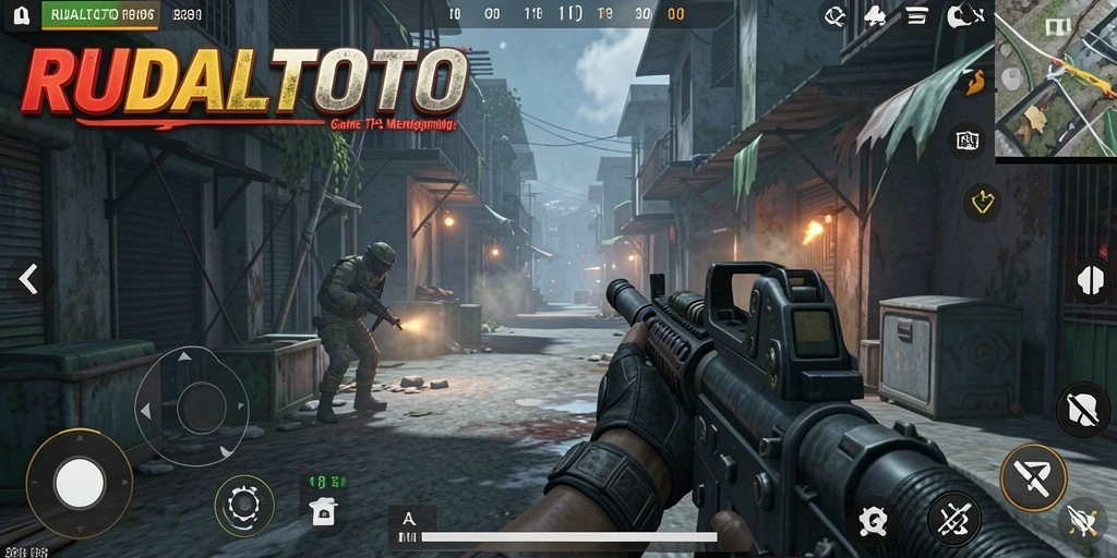 Tampilan mendebarkan dari pertempuran di RUDALTOTO dalam mode TPS.