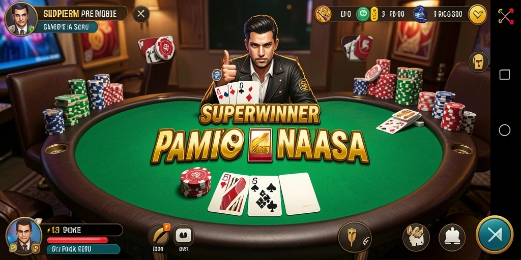Tampilan gameplay <strong>SUPERWINNER</strong> yang menarik dan seru.