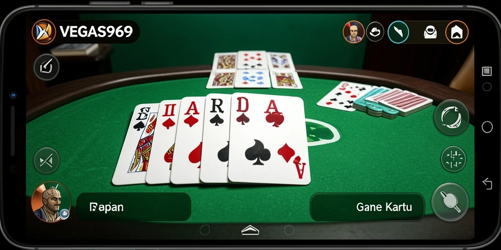 Tampilan gameplay seru di VEGAS969, nikmati serunya permainan Gaple.